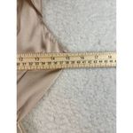 Show Me Your Mumu  Samantha Ruffle Wrap Dress Moss‎ Champagne Luxe Satin XS Photo 7