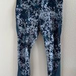 Under Armour  UA HeatGear Print Ankle Crop 1329492 Blue Womens XL Photo 0