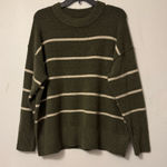 Aerie  Olive Knit Sweater Photo 0