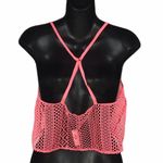 PINK - Victoria's Secret Victoria secret Pink t-back flounce crochet tank Photo 2