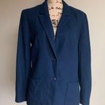 Pendleton Vintage  Navy Wool Blazer Photo 7