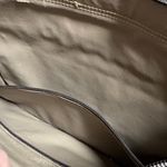 Vintage Tacchini Italian Leather Large Clutch Brown Photo 6