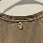 Anthropologie Malai Earth Brown Oversized Tee Photo 3