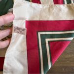 Vintage Hat Printed Scarf Italy Silk Betmar Classy Feathers Retro Gatsby Red Photo 3