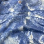 Lululemon Tie-Dye Athletic Shorts Women’s Speed Up Teal Black Photo 1