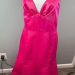 Jessica McClintock Vintage Gunne Sax Hot Pink Formal Maxi Dress Size 11/12 Photo 0