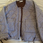 Mod Ref  jacket brown gingham  Photo 0