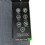 NWT IBKUL Mini Check Skort Womens M Black White Golf Activewear Tennis UPF 50 Gray Size M Photo 9