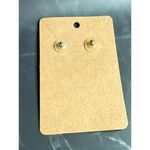 Retro Rust and Silver Shell Earrings Nautical Vibes Included Red Photo 4