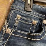 Miss Me  Rhinestone Western Curvy Skinny Jeans, Size 12/30 Photo 5