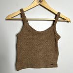 Hollister  Beige Sweater Crop Tank Top Photo 3