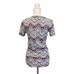 PINK - Victoria's Secret Victoria Secret Medium Pink Chevron Print Tee Photo 3