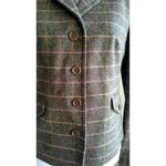 J.Crew Plaid Wool Blazer/Jacket - Size M - NWOT Photo 4