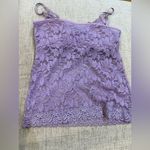 Aerie Beautiful Lavender Lace Camisole size 4 Photo 1