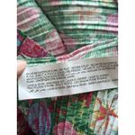 ZARA Corset Floral Print Dress Womens Medium Fit And Flare Multicolor Pleated Photo 5