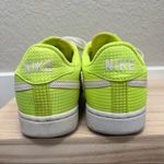 Nike Legend Neon Yellow & White Lace Up Sneakers 6 Photo 4