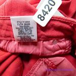 Just USA New! vermiliion red skinny jeans, women size 31 Photo 10