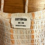 Cotton On  Poppy Puff Sleeves Baby Doll Mini Dress W/Back tie Size Med-EUC Photo 4