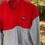 Old Navy Red and Gray Half-zip Photo 0