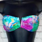 2 Chillies Tie Dye V Shape Strapless Bikini Top Size 4 Photo 0