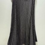 Intermix NWT  Bella Polka Dot Pleated Midi Skirt Photo 3