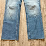 ZARA  High Rise Medium Wash Wide Leg Jeans Size 2 Photo 4