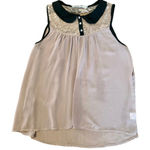 Chloe K  Sleeveless Blouse w/Collar Photo 0