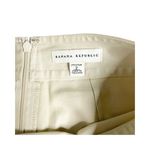 Banana Republic  Stretch Womens Size 2 A Line Skirt Light Khaki Beige Career Photo 2