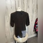 Collection B Black and gold blouse Black Size M Photo 5