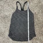 Lululemon  Moment To Movement 2-In-1 Sports Bra Tank Heather Grey Black 4 W1BG0S Photo 7