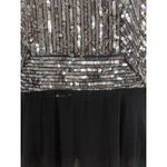 Beauty Kai Women's Sequin‎ Halter Neck Maxi Dress Black MED NWT Party Weddings Photo 6