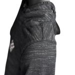 PINK - Victoria's Secret PINK by Victoria’s Secret Hoodie Small Black Heather Zip Up Logo Sweatshirt Photo 6