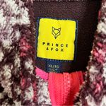 Prince And Fox Sherpa Fleece Pullover Extra‎ Size XL Snowflake Half Zip Pink Photo 4