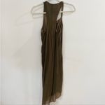 Helmut Lang leather and silk dress Y2K Photo 4