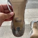 Tahari  Dannika Size 7.5 Snakeprint Heels. Photo 5