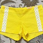Lilly Pulitzer Liza Shorts Sunglow Yellow Textured 2 Photo 0