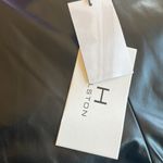 H by Halston NWT H Halston Faux Leather Seamed Pull-On Pant BLACK X LARGE Photo 5