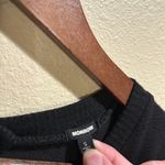 Monrow short sleeve drawstring waist jogger size small jumpsuit Black Photo 3