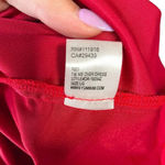 Yumi Kim Tie Me Over Red Velvet Dress Long Sleeve Wrap Tie Size Large Photo 13