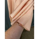 Frame Savannah Sleeveless Maxi Dress Women's Large Pink Clay Denim V-Neck A01 Photo 5