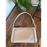 Nicole Miller NY Wristlet Clutch Faux Leather Wallet Card Holder Beige Photo 6