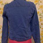 Sherpa Lined Denim Jacket Size S Blue Photo 2