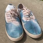 Custom Tie Dye Pink & Blue Shoes Photo 8