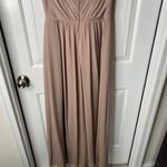 Jenny Yoo BHLDN  lace mocha mousse bridesmaid maxi dress size 2‎ wedding guest Photo 7