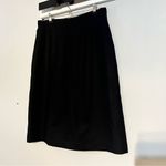 Pendleton  Virgin Wool Pencil Skirt Dark Grey Gray Skirt Front Pockets Pleated 6 Photo 4