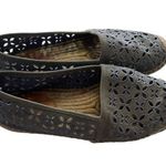 Michael Kors Women's Size 8 Blue Darci Slip On Flat Espadrille Shoes Photo 0