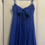 Sky to Moon Blue mini dress Photo 1