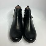 Rockport women’s black leather ankle boots‎ size 9.5 Photo 1