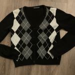 Brandy Melville  Argyle Cardigan Photo 0