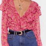 Nasty Gal Ruffle Blouse Photo 0